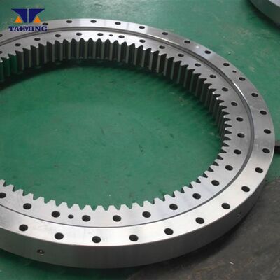 OEM Four Point Contact Slewing Bearing for Tower Crane Excavator Turntable Chrome Steel