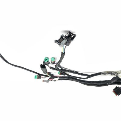 Backhoe Loader Excavator Engine To Computer Board ECU Wiring Harness Kobelco Digger