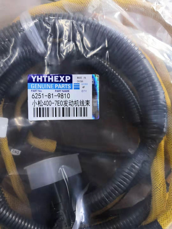 komatsu Injector wiring harnesss excavator parts for  PC200-8 Cummins Engine Injector Wire Harness 6754-81-9450
